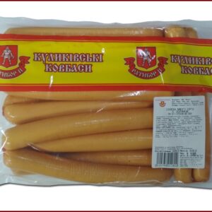 Сосиска зі скоринкою без СИРУ (газ) 18 см